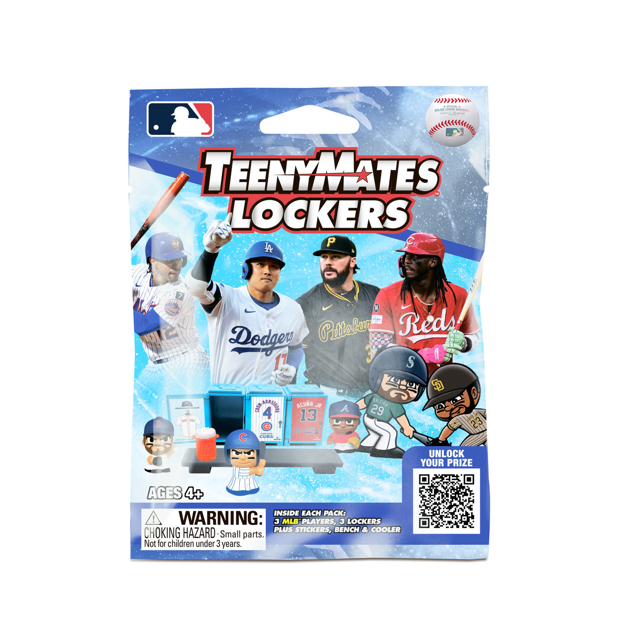 MLB TeenyMates Locker Room Set 2026 Series 13
