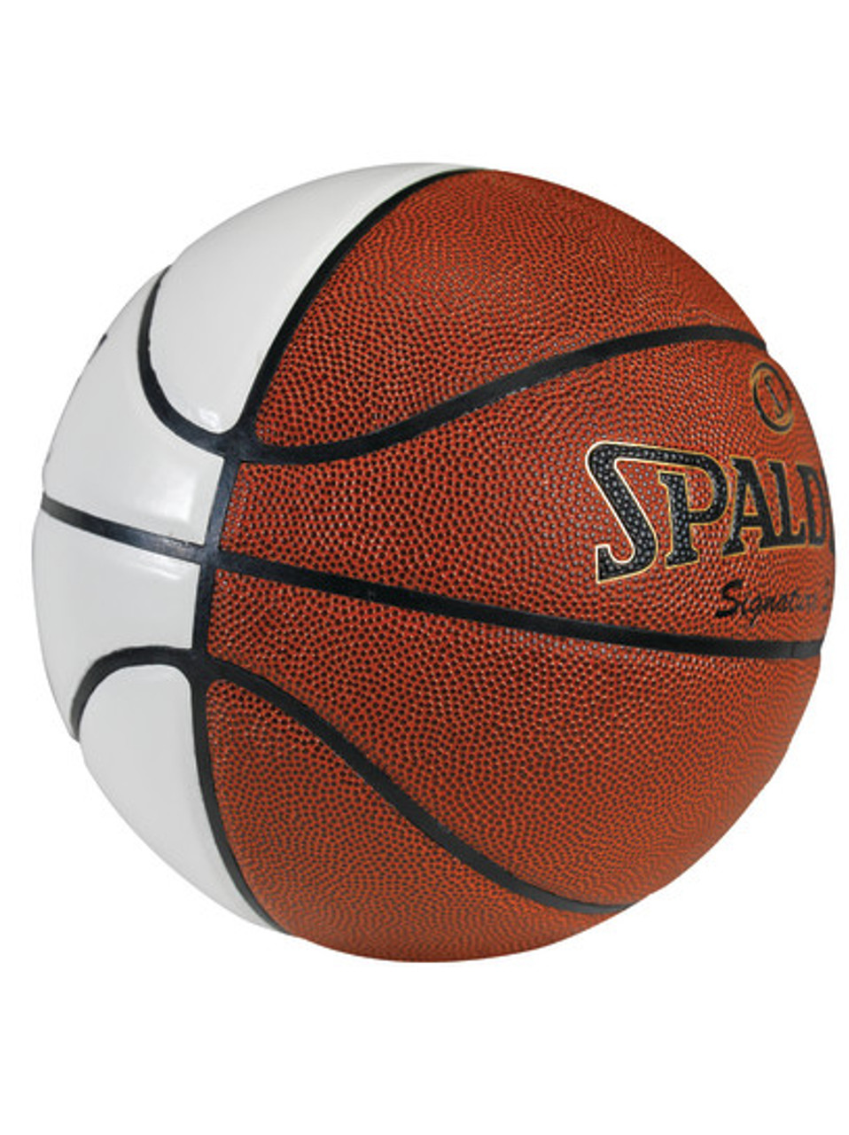 SPALDING 4 WHITE PANEL AUTOGRAPH SIGNATURE SERIES FULL SIZE BASKETBALL