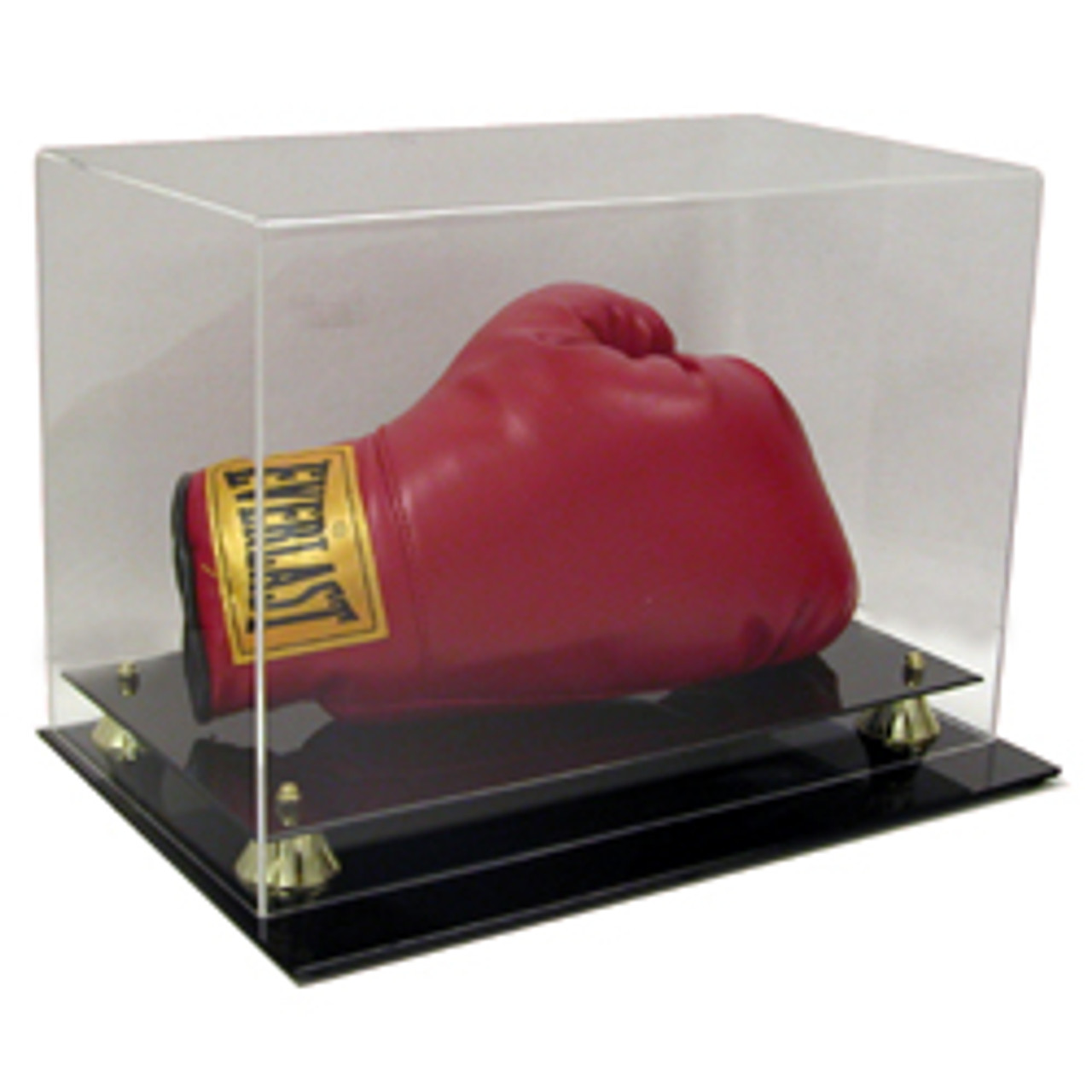 single boxing glove display case