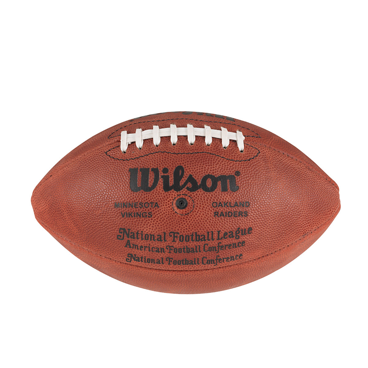 Super Bowl XI (Eleven 11) Vikings vs. Raiders Official Leather