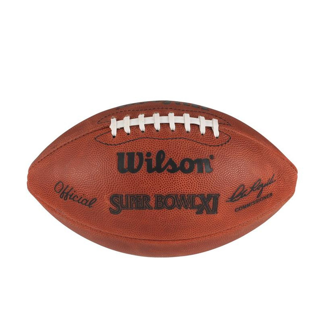 Super Bowl XI (Eleven 11) Minnesota Vikings vs. Oakland Raiders Official  Leather Authentic Game Football by Wilson
