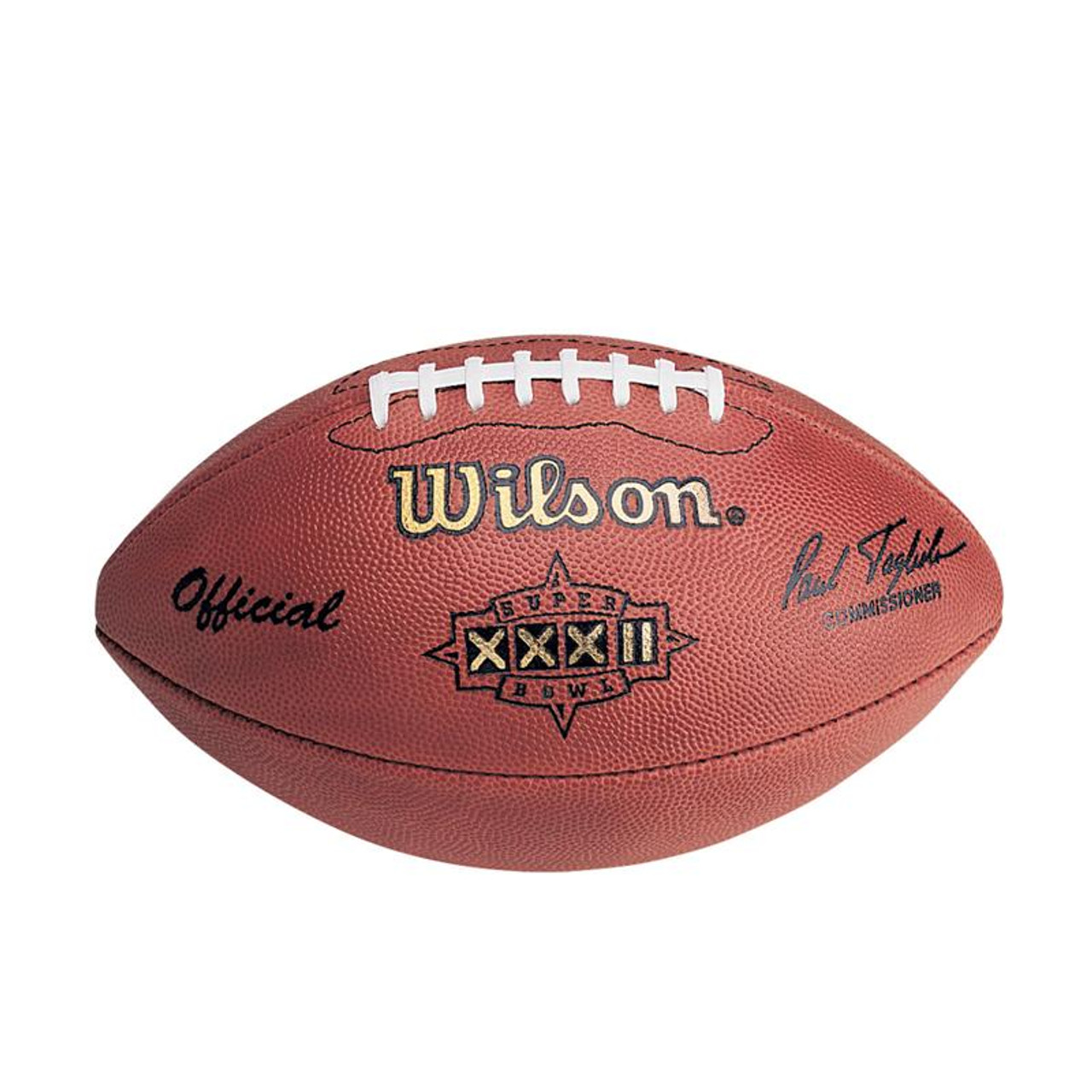 Super Bowl XXXII (Thirty-Two 32) Packers vs. Broncos Official Leather  Authentic Game Football by Wilson