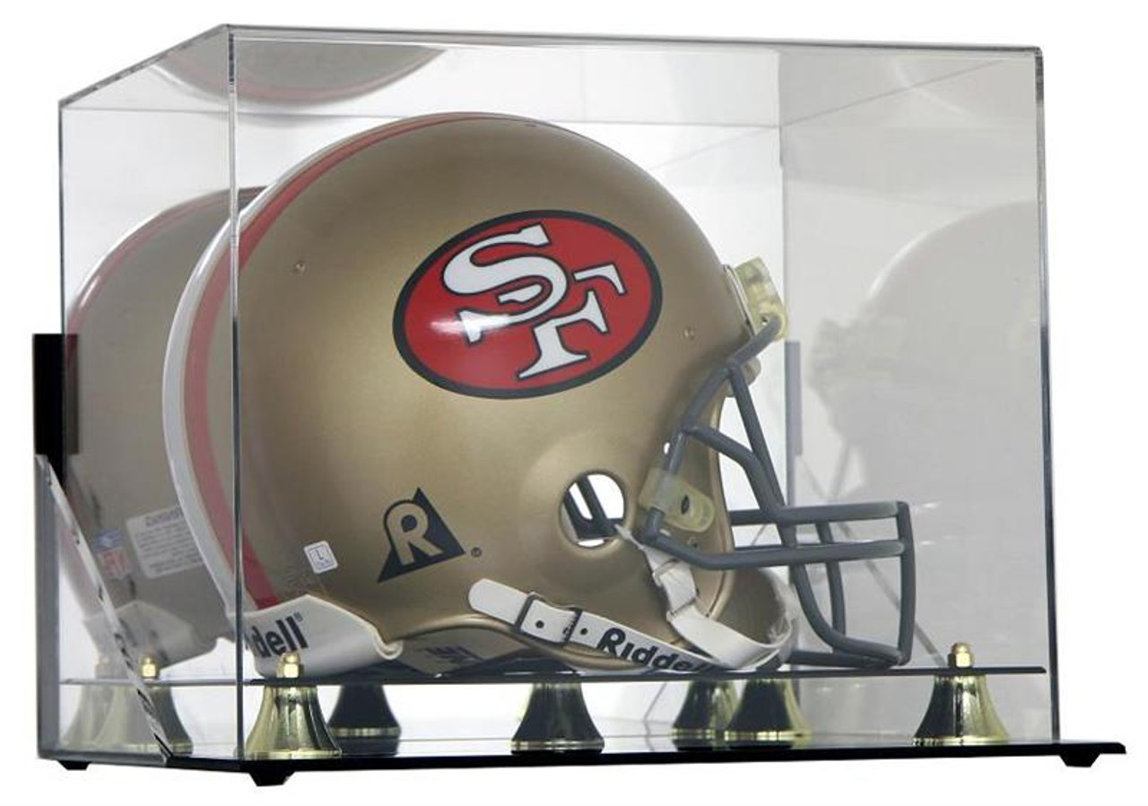 DELUXE FULL SIZE FOOTBALL HELMET WALL MOUNTABLE DISPLAY
