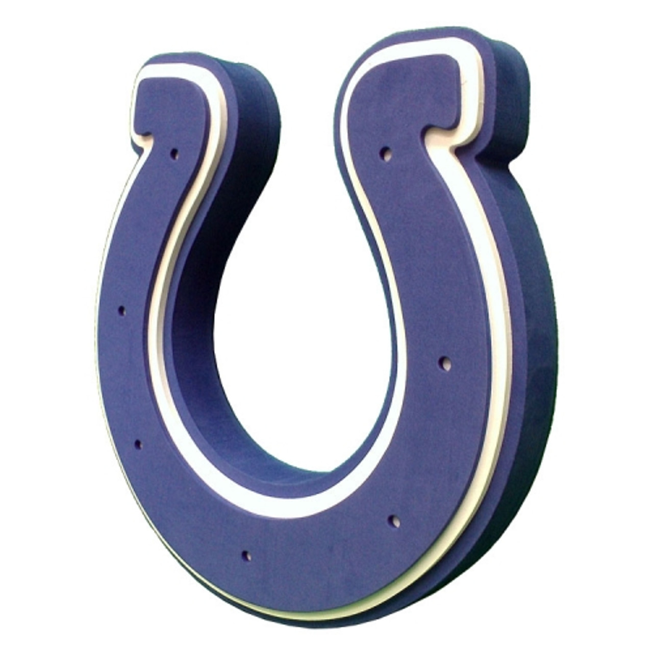 white horseshoe colts logos stencil