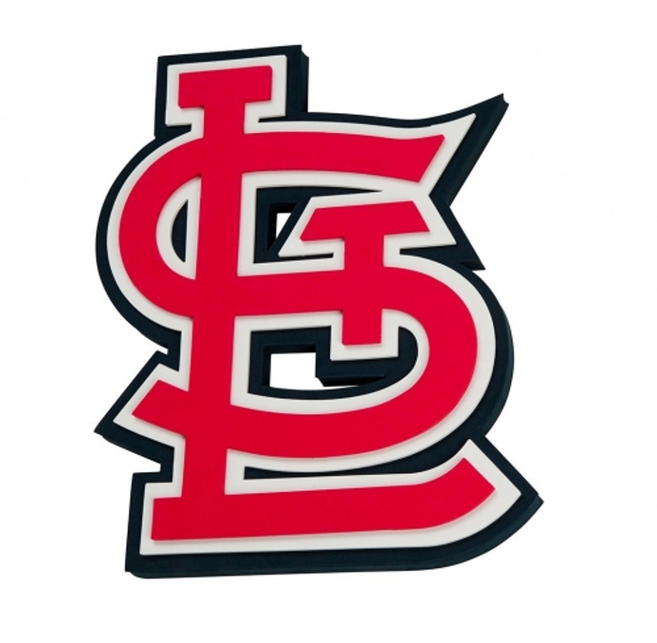 St. Louis Cardinals Team Color Logo State Sign
