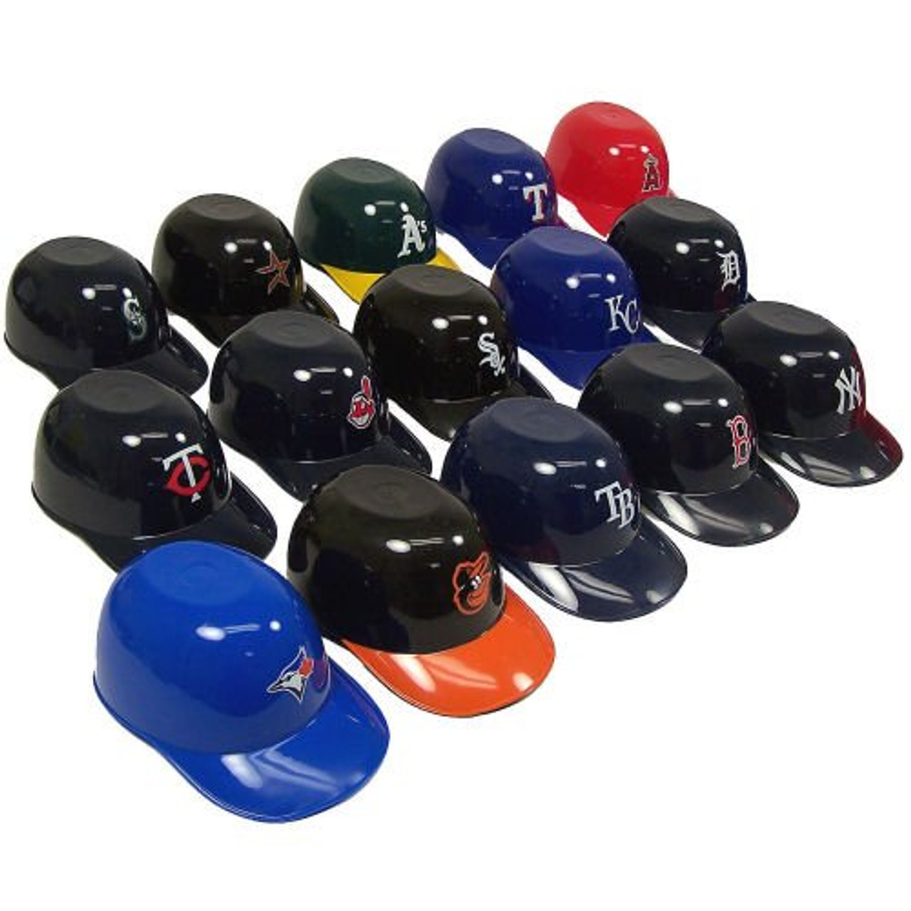 Atlanta Braves MLB 8oz Snack Size / Ice Cream Mini Baseball Helmets -  Quantity 6 - Collectible Supplies
