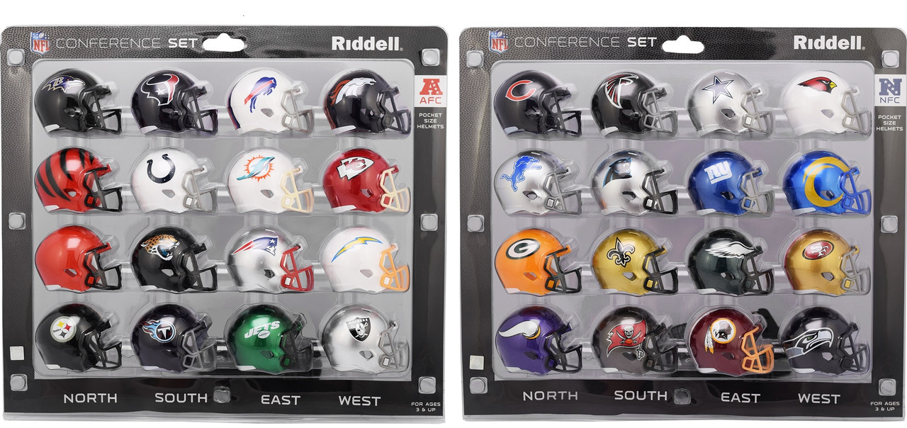 Riddell all 32 current nfl teams speed revolution mini helmets clearance
