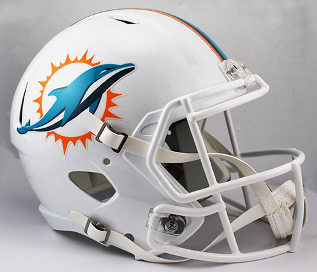 Miami Dolphins Helmet Riddell Authentic Full Size SpeedFlex Style Salute To  Service 2023 - Sports Fan Shop