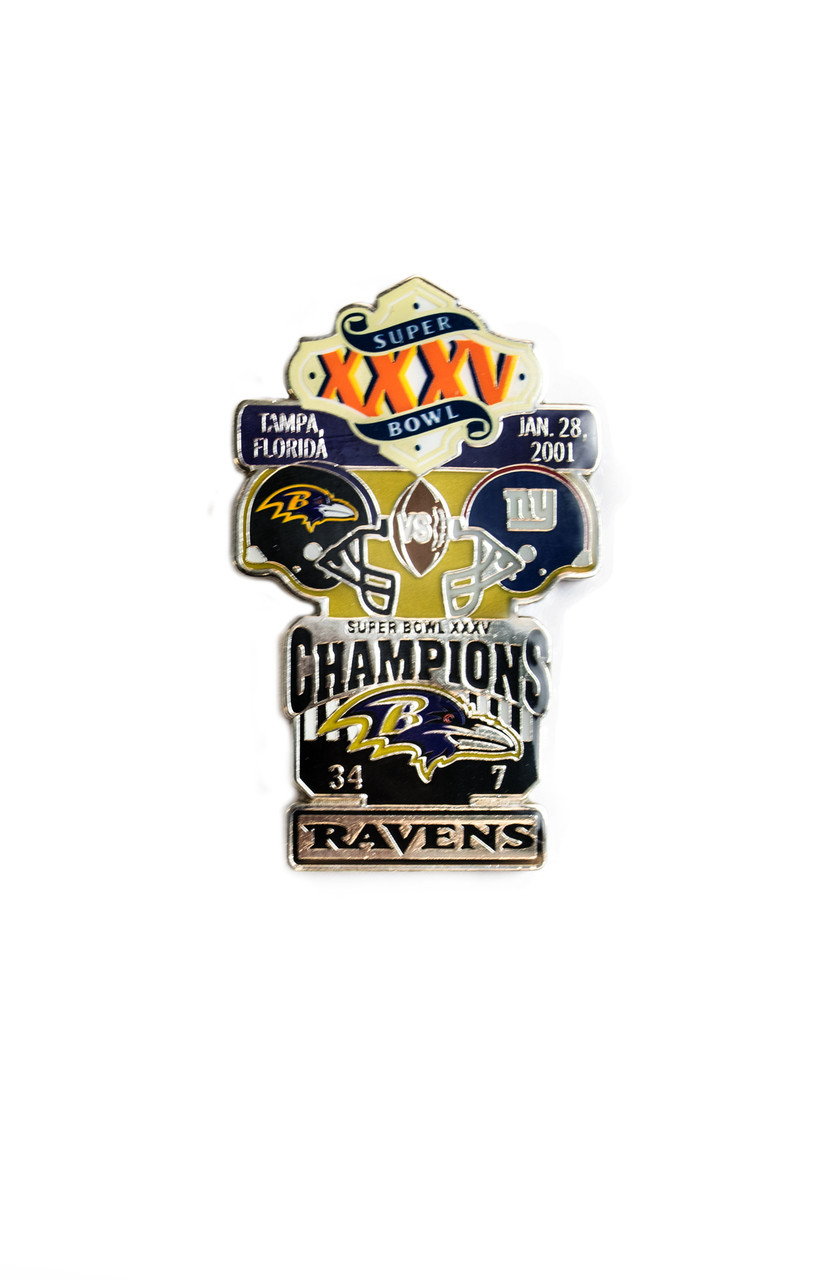 Super Bowl XXXV (35) Commemorative Lapel Pin