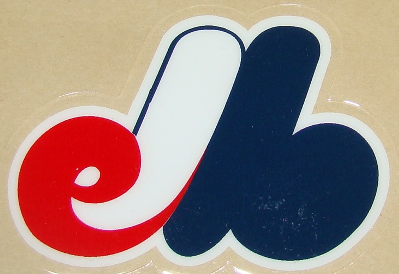 The Montreal Expos logo on a baseball hat shown in Montreal, Que Stock  Photo - Alamy