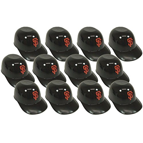 rawlings san francisco giants 8oz mini ice cream helmets - 12