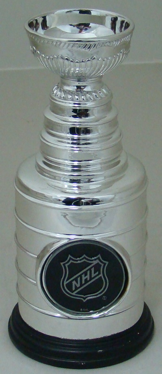 8 Inch REAL Glass Replica NHL Hockey Stanley Cup Trophy Personalize Name /  Team