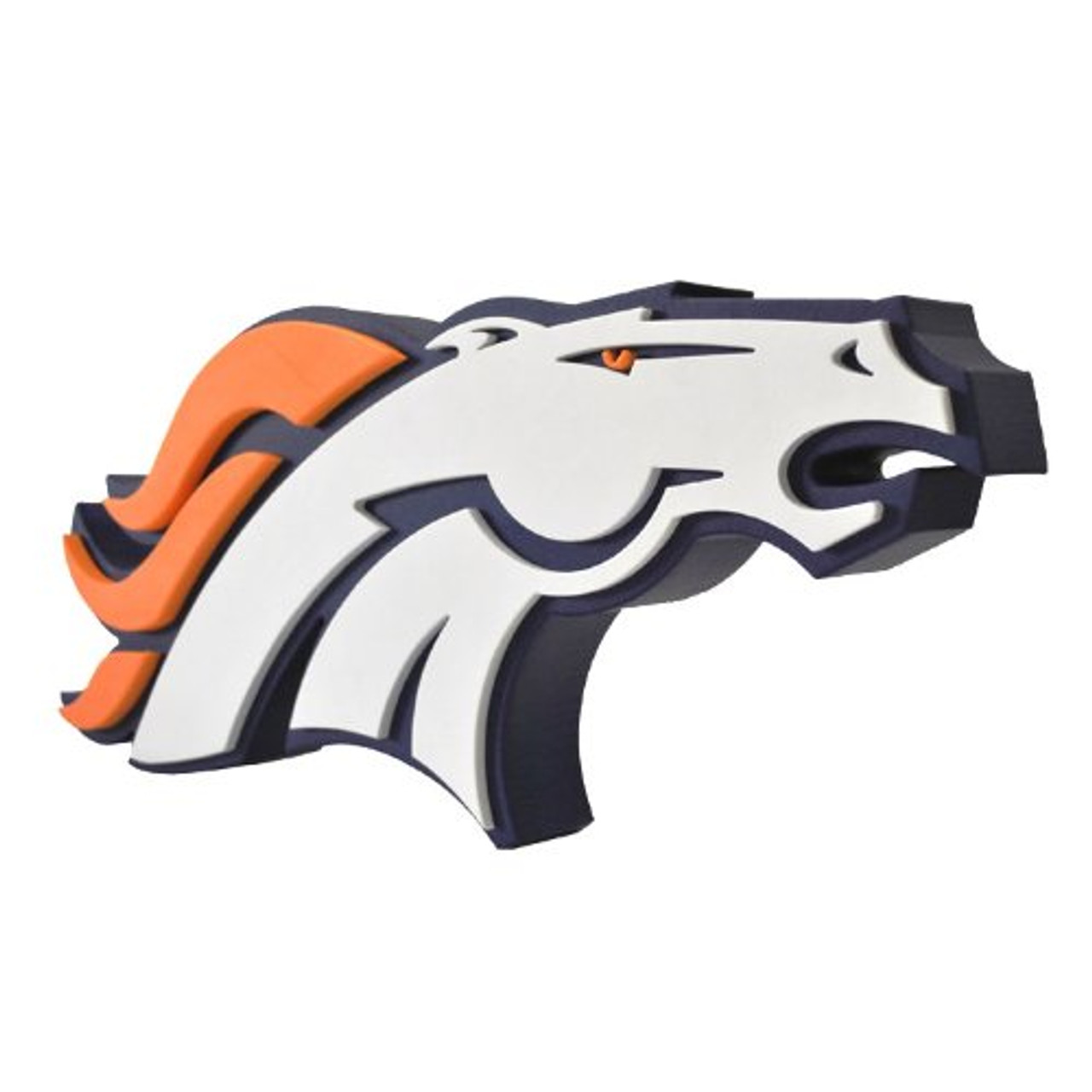 NFL Denver Broncos The Ultimate Fan Foam Head Hat RARE Fan Wear Gear NFL