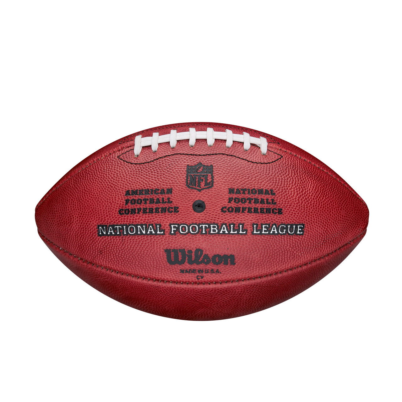 2025 Authentic Leather Game Football Signed by Roger Goodell