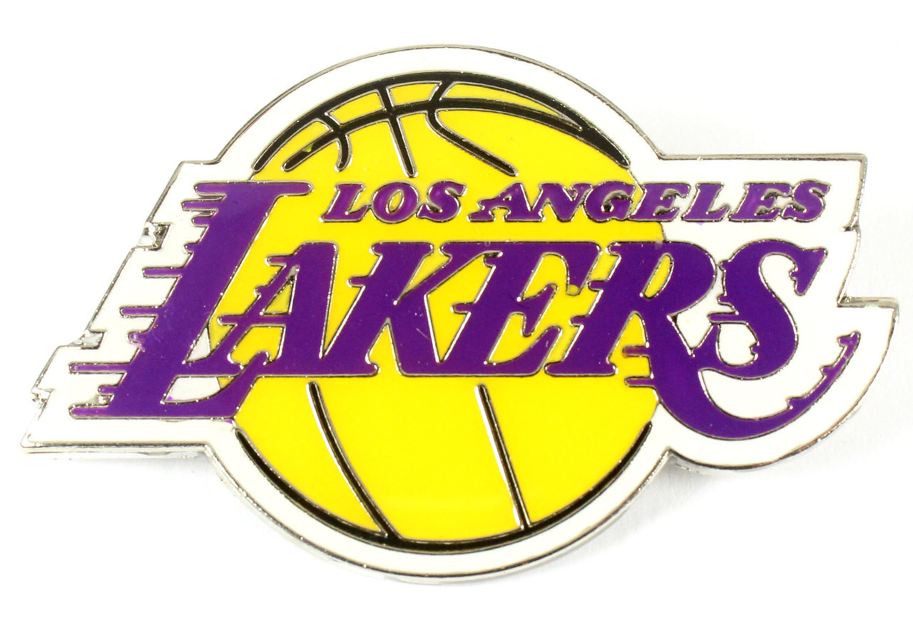 Los Angeles Lakers NBA Jumbo Grande 2 Lapel Pin