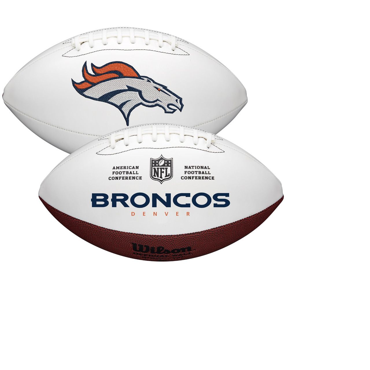 Wilson Autograph Signature Series F1173 Full Size Football – 4 White Panels, NFL Style, Ready For Signatures