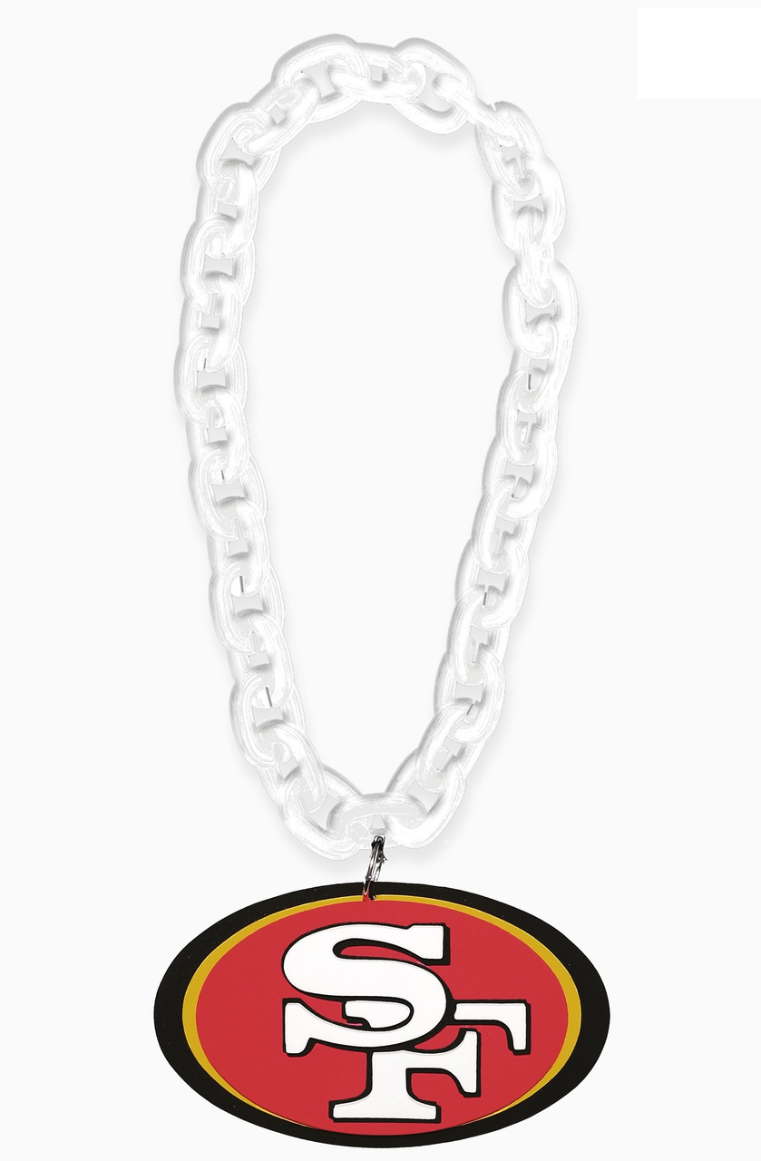 NEW NFL CLEVELAND Browns Gold Fan Chain Necklace Foam Made in USA $33.49 -  PicClick