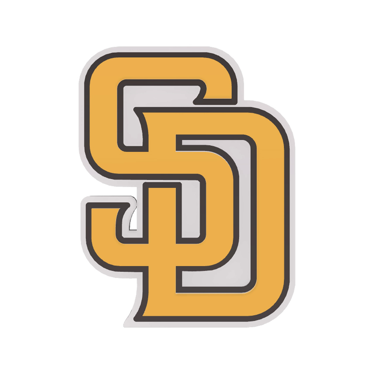 Close-up Of Waving Flag With San Diego Padres MLB Baseball Team Logo, 3D  Rendering Stock Photo, Picture and Royalty Free Image. Image 71008146.