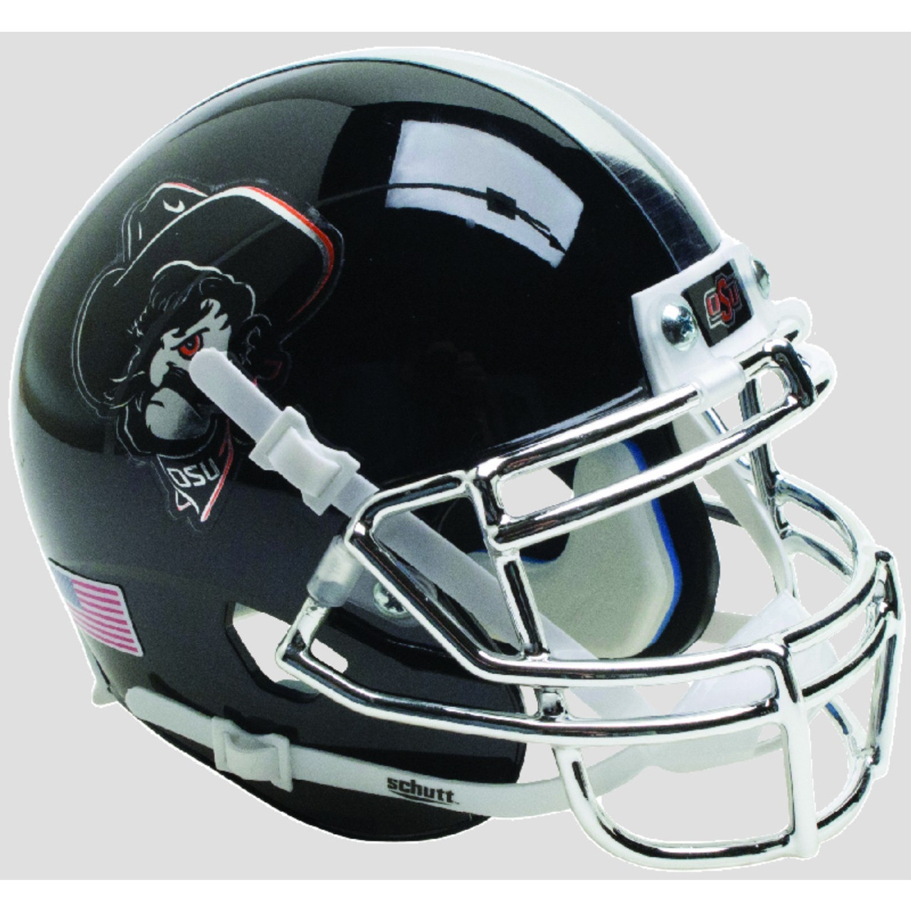 oklahoma state football helmet black