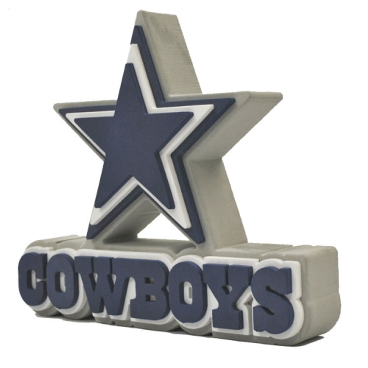 Dallas Cowboys NFL 3D Foam Sign Team Logo Foamhead Banner