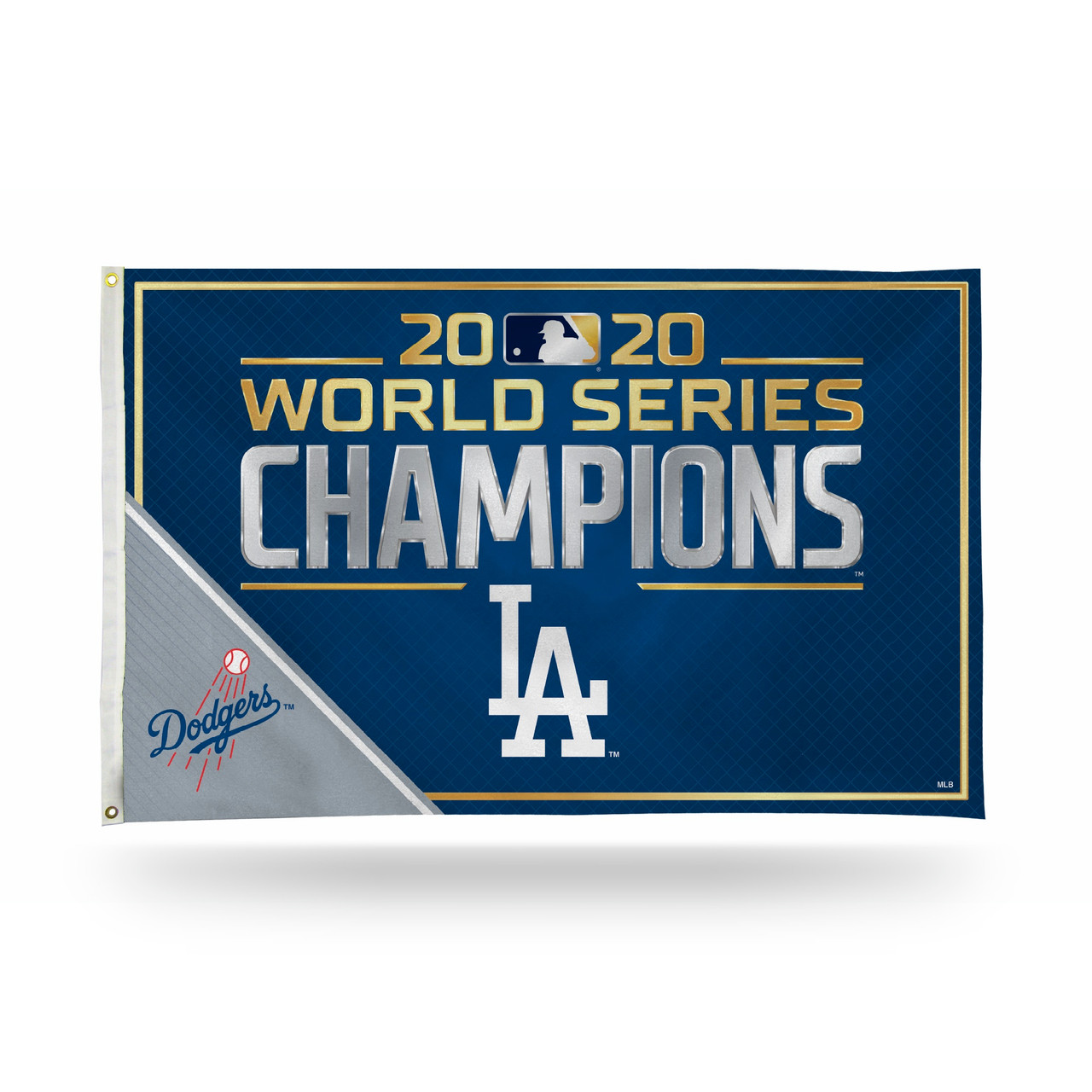 Los Angeles Dodgers 2020 World Series Champions 3 x 5 Foot