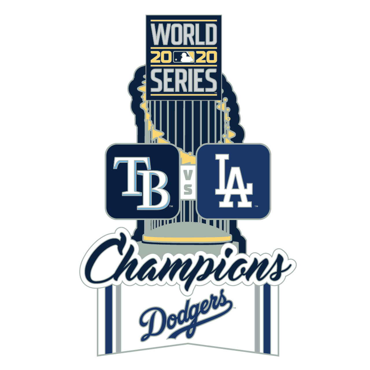 Los Angeles Dodgers 2020 World Series Pin