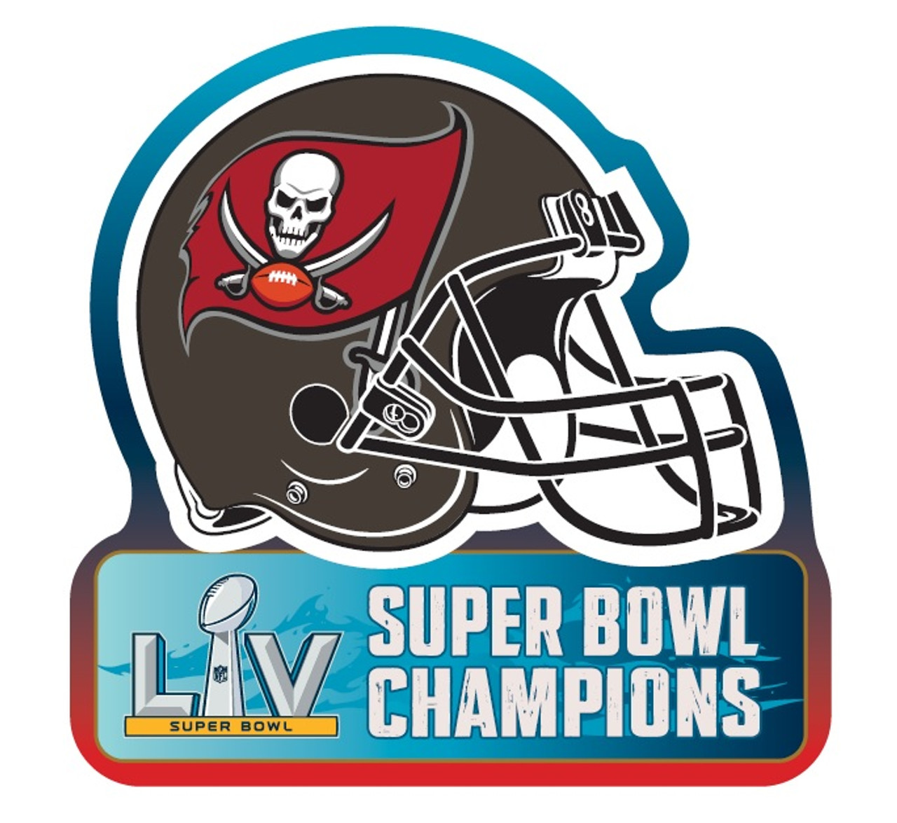 : NFL Super Bowl LV Champions: Tampa Bay Buccaneers