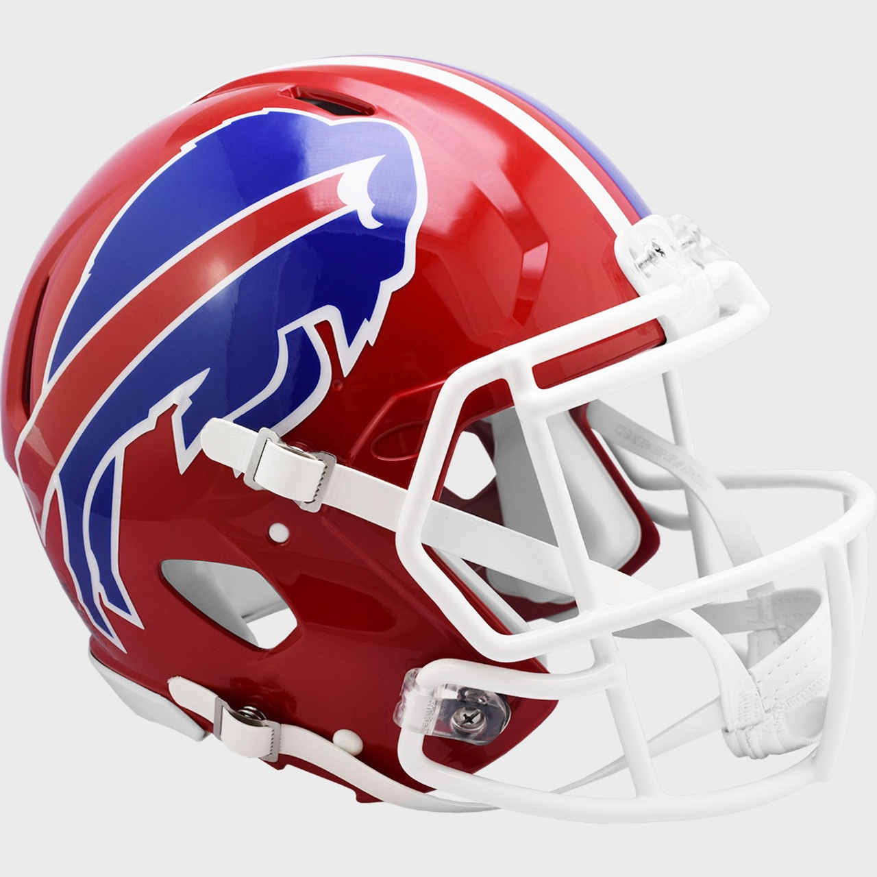 Buffalo Bills 1987-2001 Throwback SPEED Riddell Full Size Replica Football  Helmet