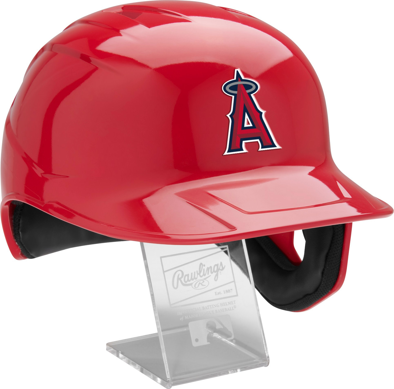 California Angels Baseball Helmet From Angels Stadium Chips Helmet