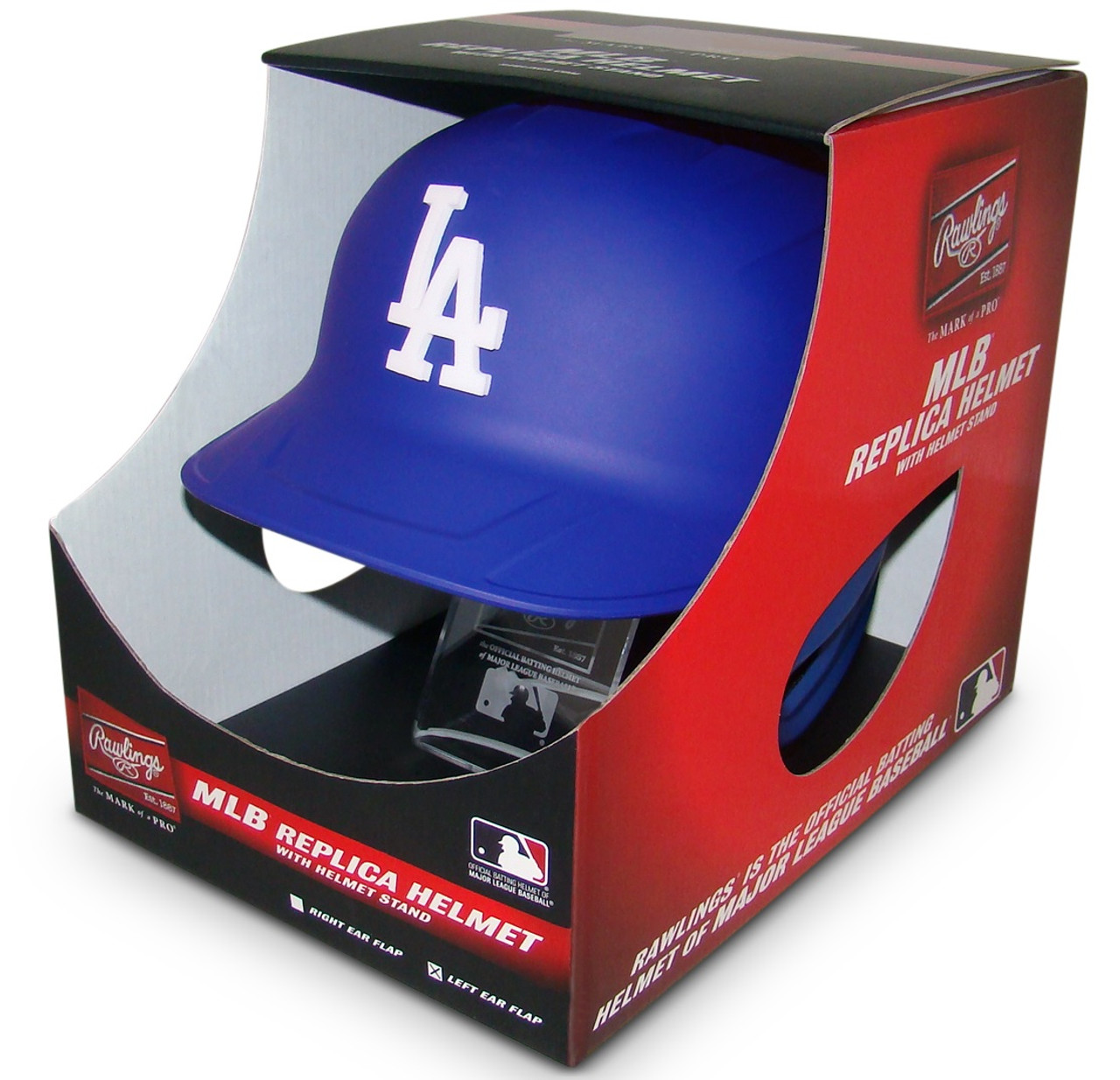 Los Angeles Dodgers Matte Blue 3D Logo Official Mach Pro Replica