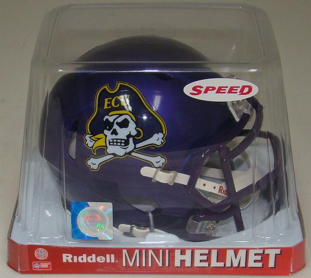 East Carolina Pirates Riddell Mini Speed Helmet - Black