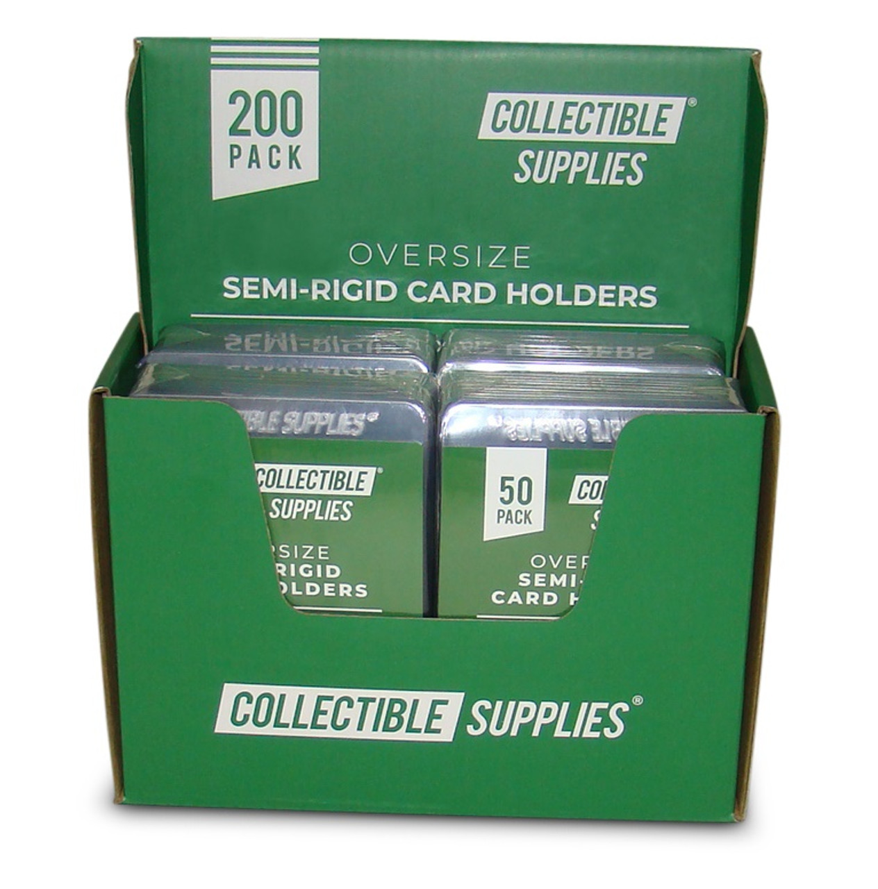 1,000 CheckOutStore Clear Semi Rigid Card Holders (3 x 4 1/2 in)