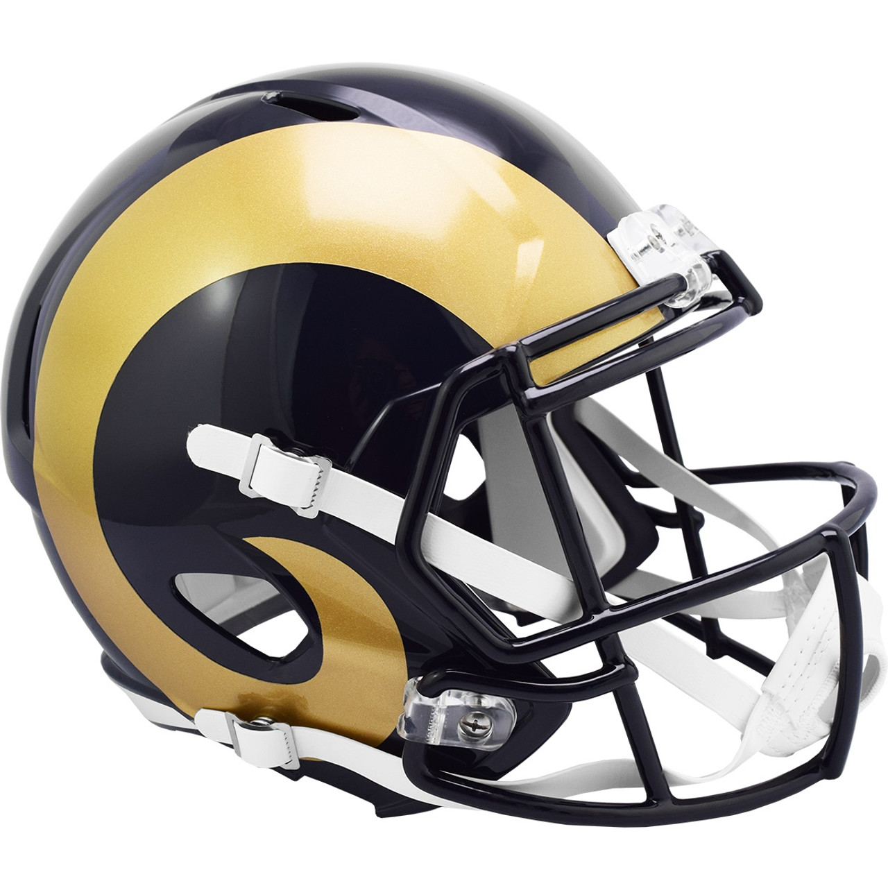 Los Angeles / St. Louis Rams 2000-2016 SPEED Riddell Full Size Replica  Football Helmet