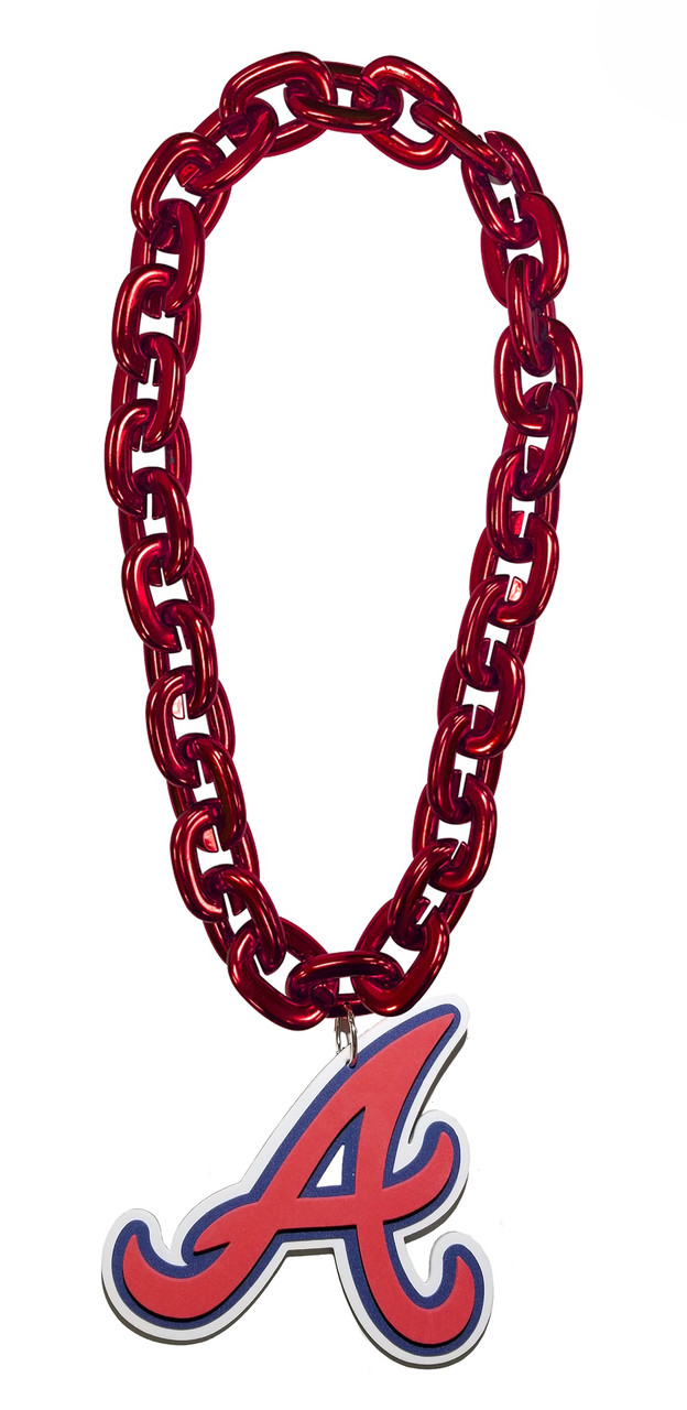 Atlanta Braves MLB Fan Chain 10 Inch 3D 
