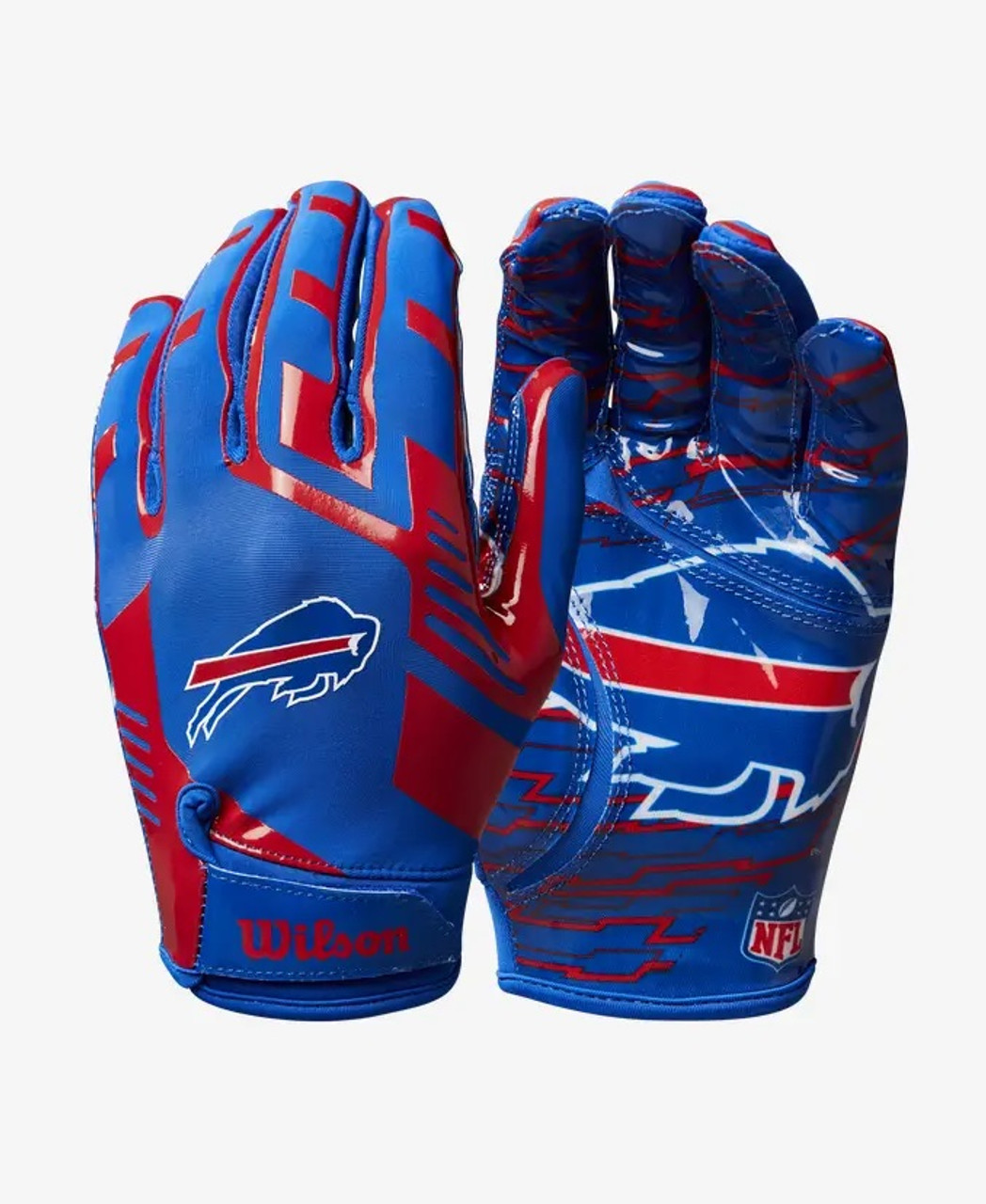 Las Vegas Raiders NFL Team Logo Stretch Fit Youth Receiver Gloves