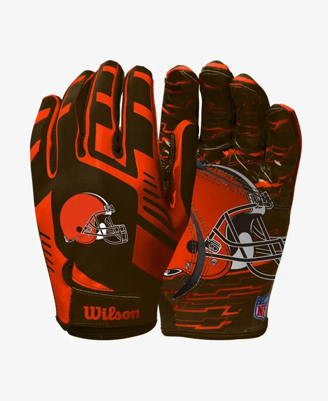 Browns sales football gloves