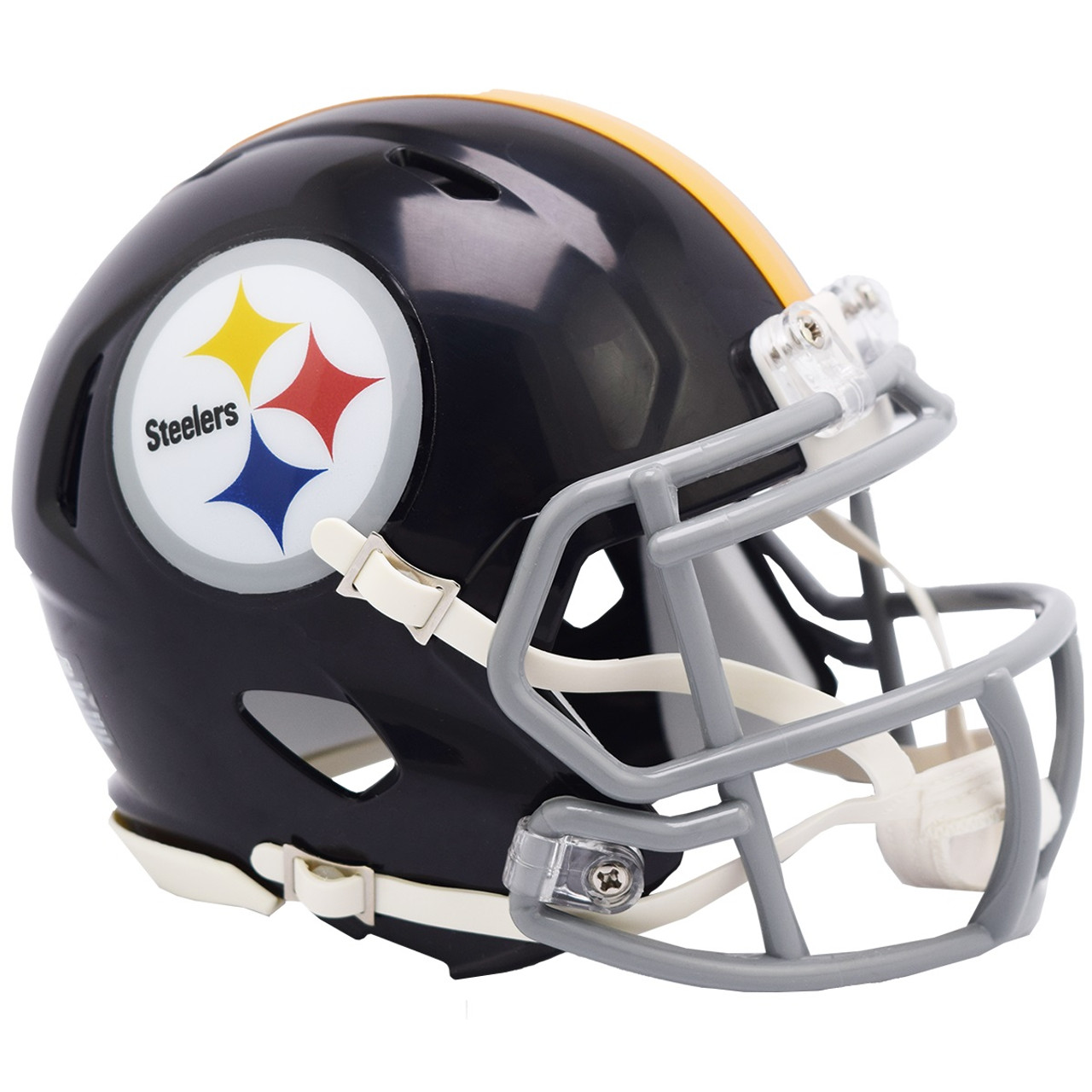 steelers throwback mini helmet