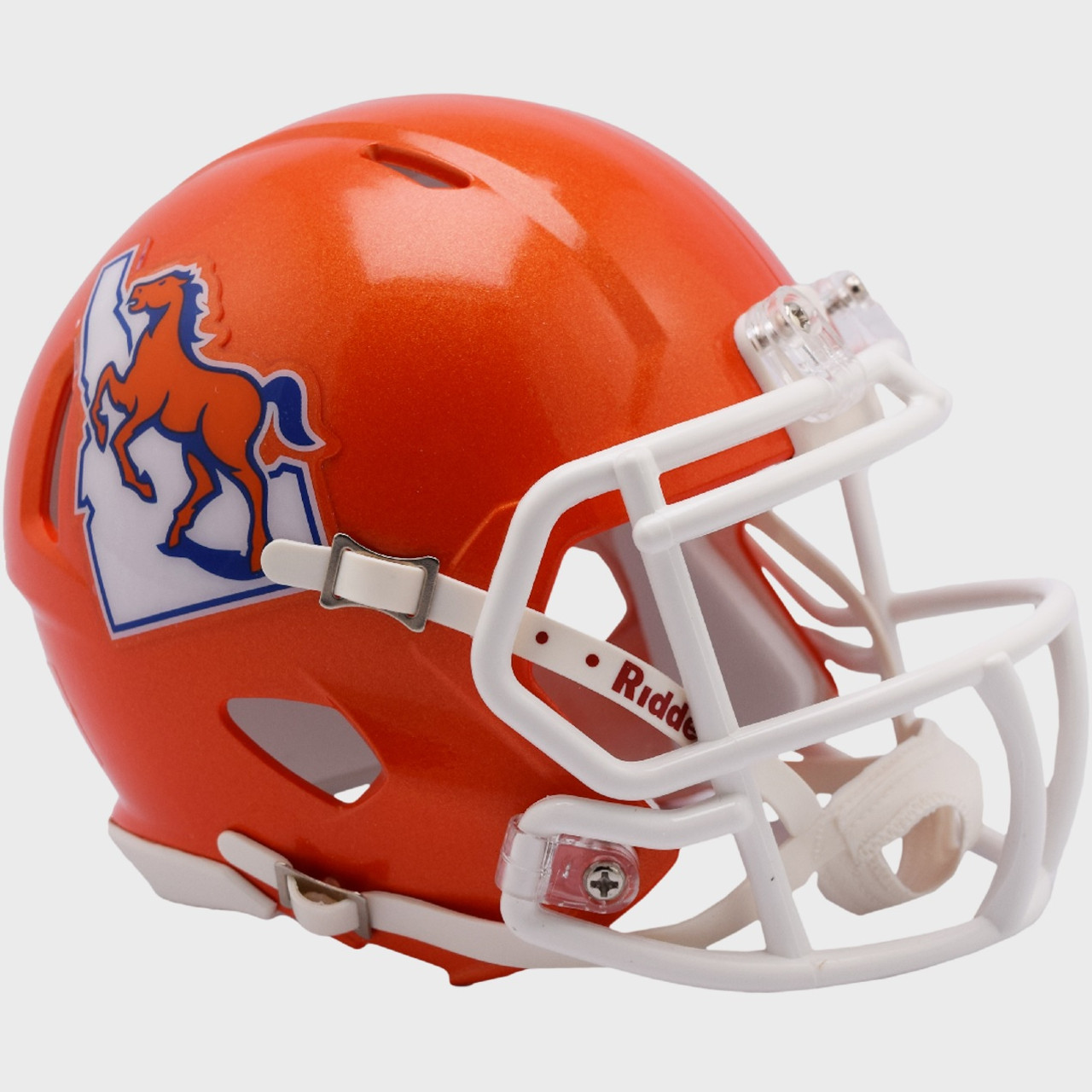 Denver Broncos Color Rush Revolution SPEED Mini Football Helmet