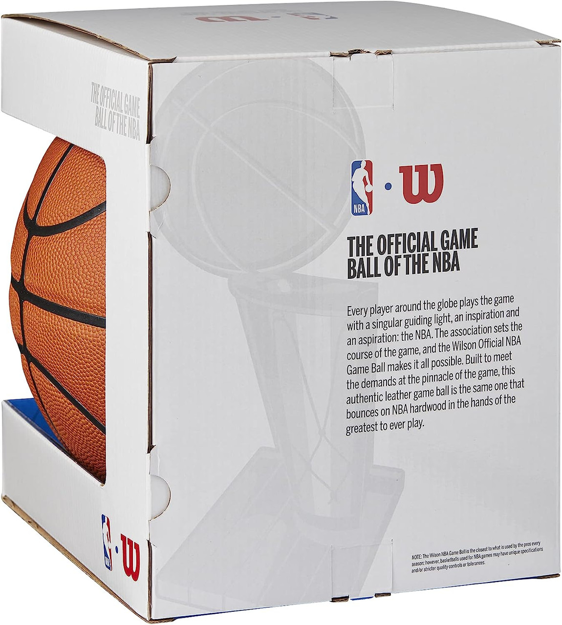 Official NBA Authentic Indoor / Outdoor Game Basketball by Wilson