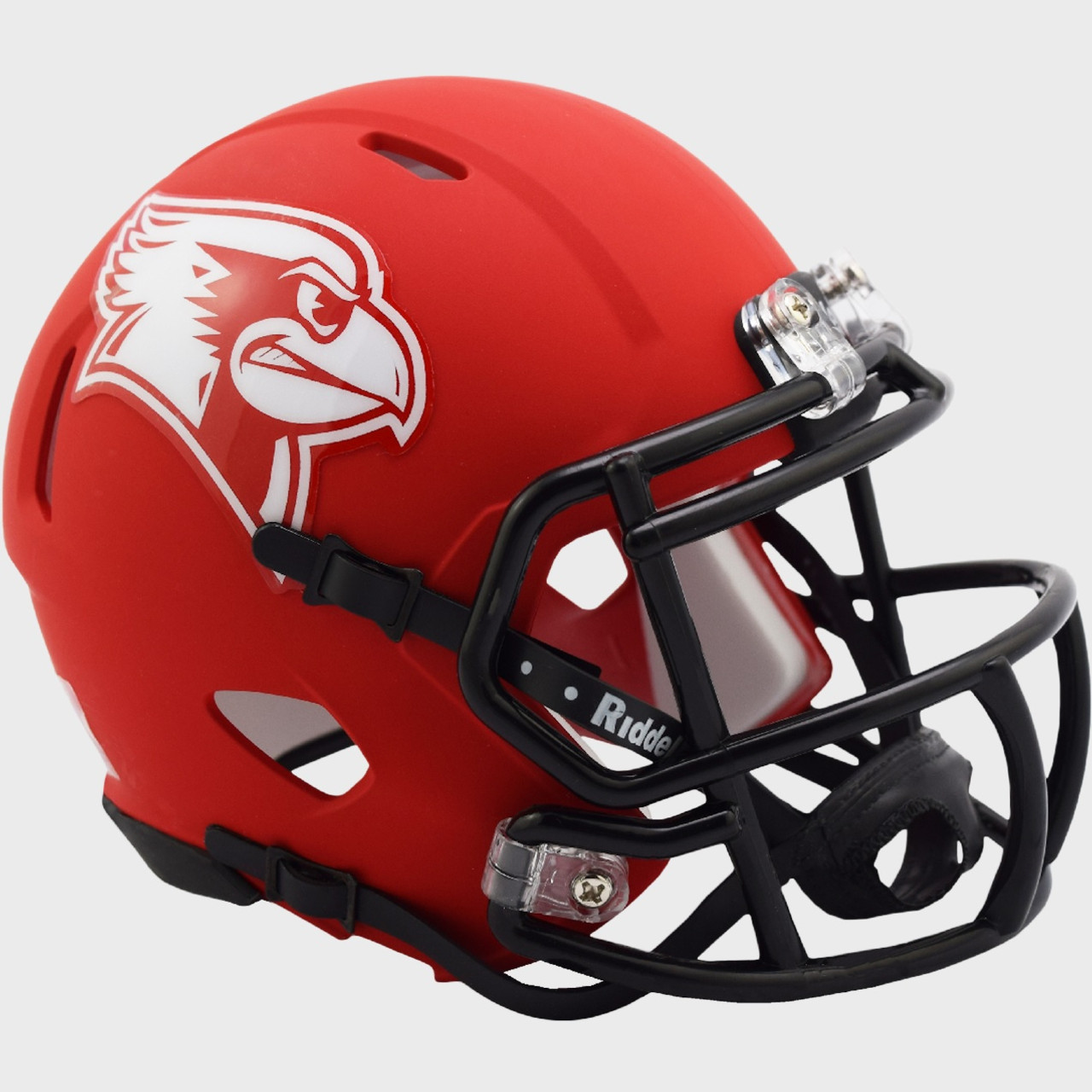 Matte red sales football helmet