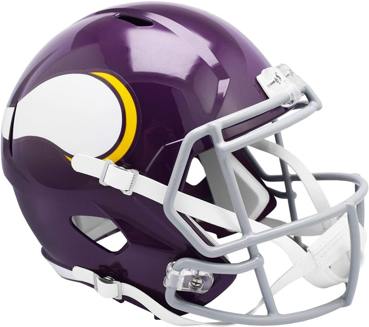 NFL Minnesota Vikings Riddell Full Size Replica Speed Helmet, Medium,  Purple, One Size