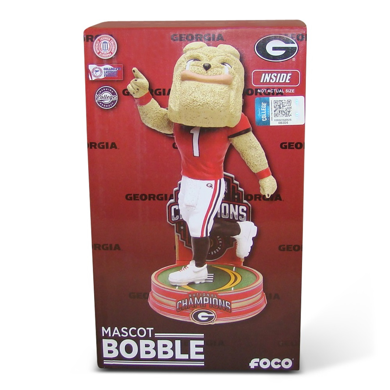 Georgia Bulldogs fans need these dual-celebration bobbleheads