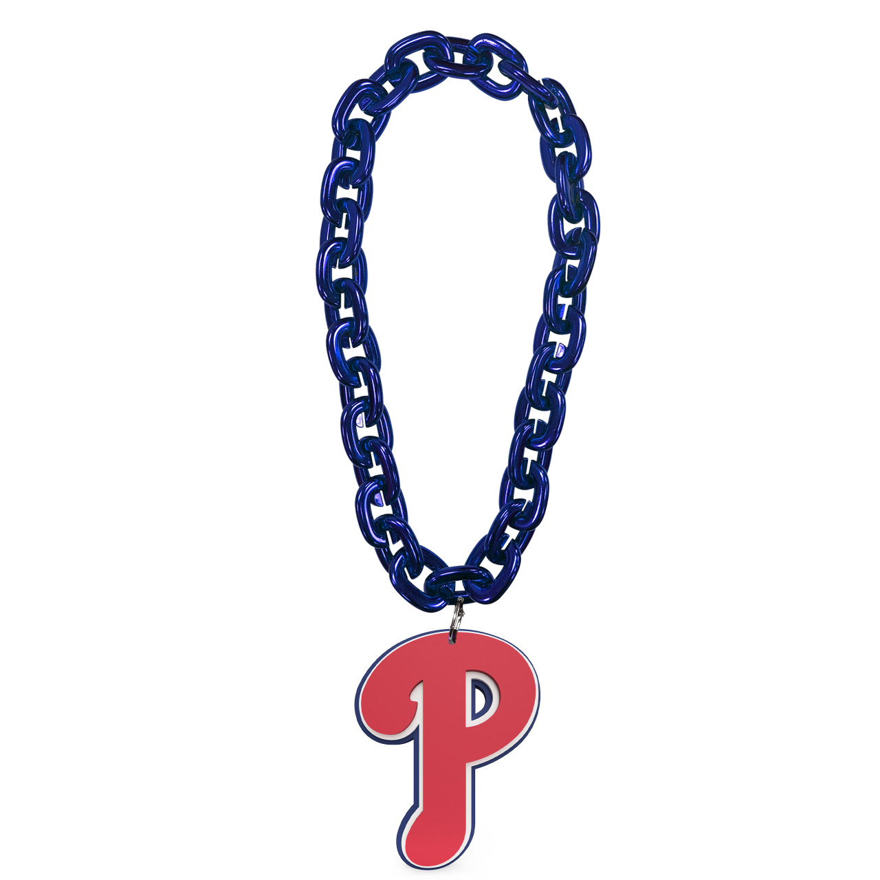 Philadelphia Phillies Leather Womens Necklace