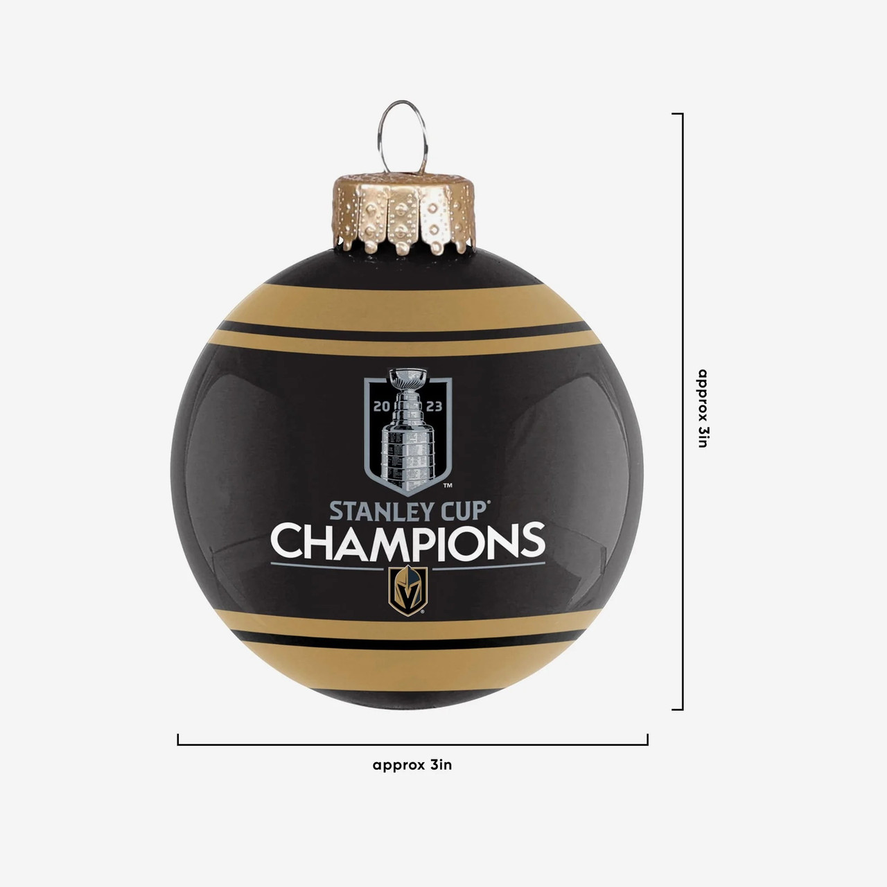 Stanley Cup Christmas Ornament 3D Printed, Hockey Ornament