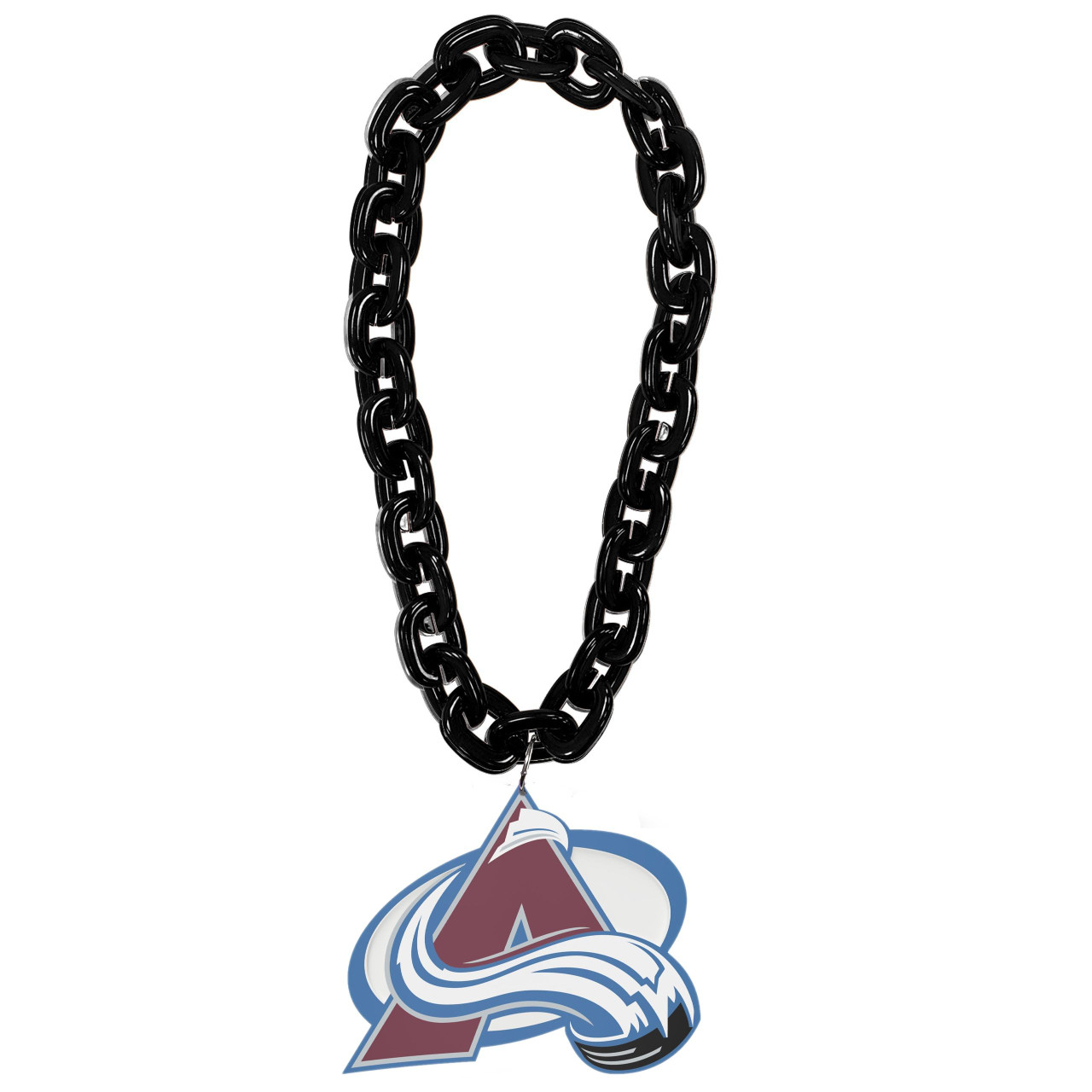 Colorado Avalanche NHL Fan Chain 10 Inch 3D Foam Necklace