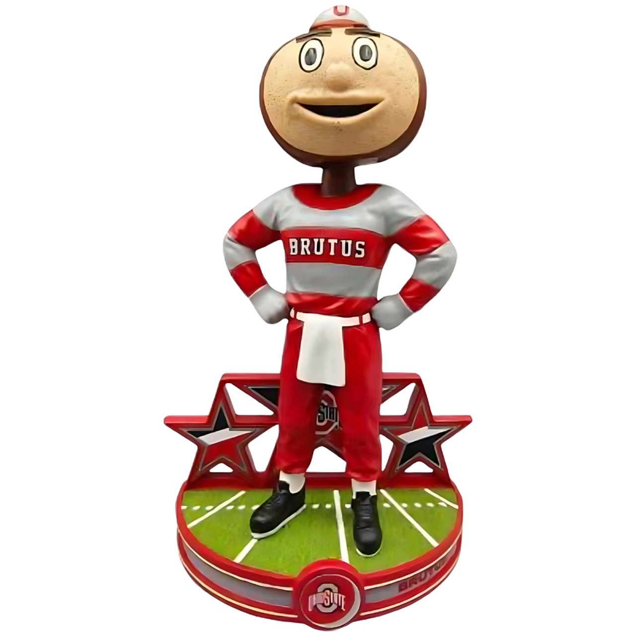 【BOBBLE HEAD】BUCKEYES BRUTUS Brutus Buckeye Ohio State Buckeyes Mascot Bobblehead