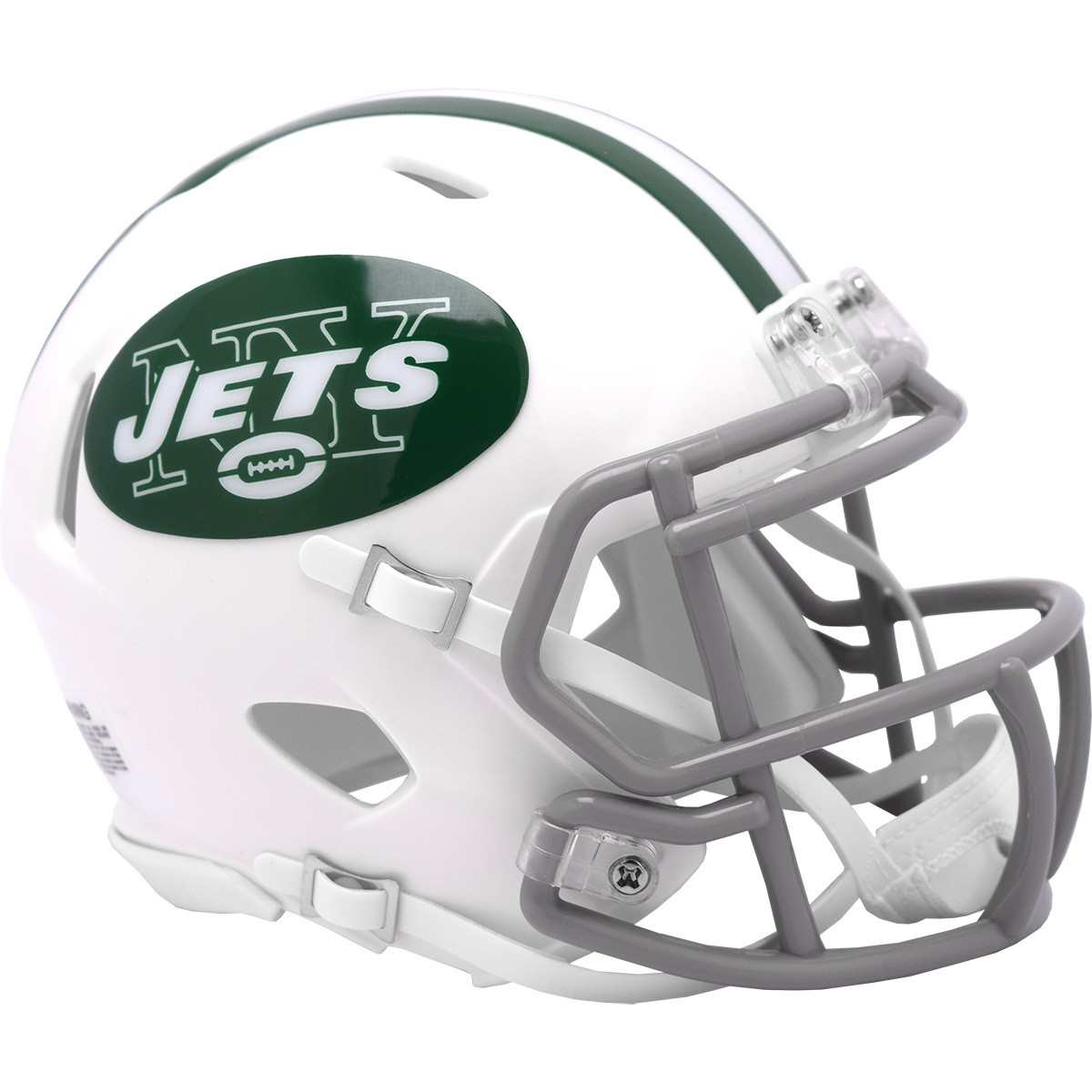 New York Jets 2024 On Field Alternate Riddell Speed Mini Football Helmet New York Jets 2024 On Field Alternate Riddell Speed Mini Football Helmet