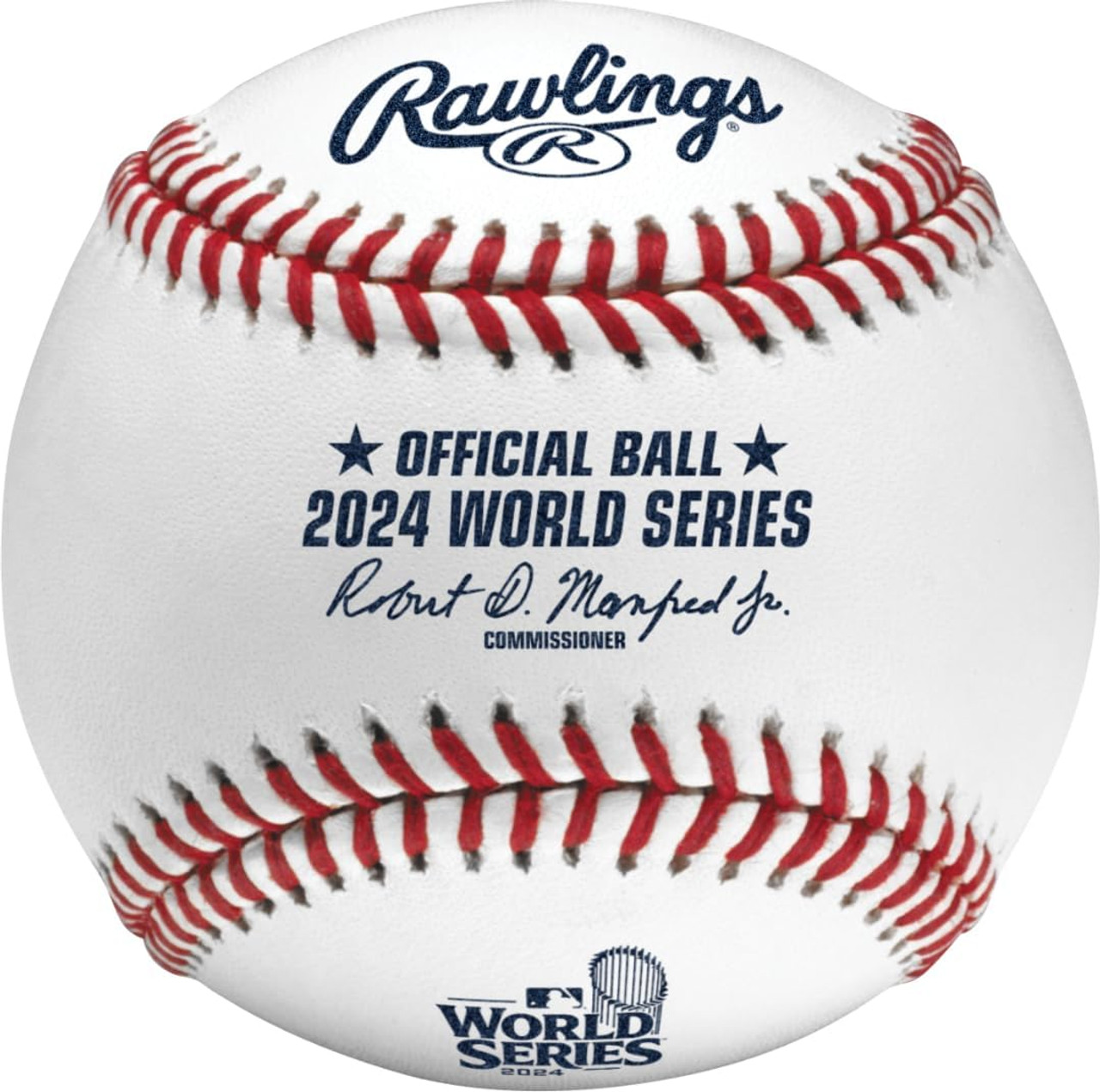 MLB ワールドシリーズ 2024 ゴールドボール セール）Rawlings社製 MLB 2024 ワールドシリーズゴールド公式球