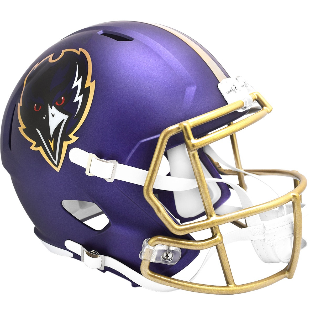 Baltimore Ravens Alternate Matte Purple 2024 OnField Riddell SPEED
