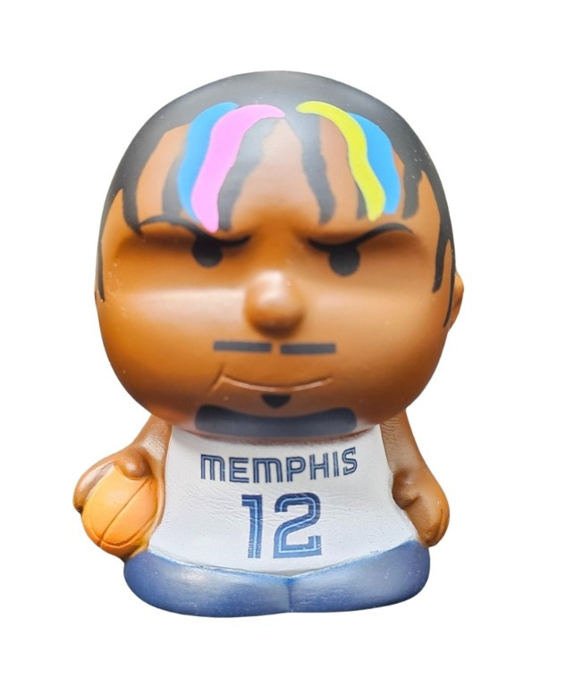 Ja Morant Memphis Grizzlies Series 4 Jumbo SqueezyMate NBA Figurine